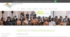 Desktop Screenshot of gesundheitskongress.de